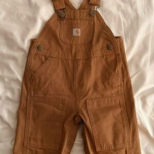 Carhartt Kids Tan Overalls
